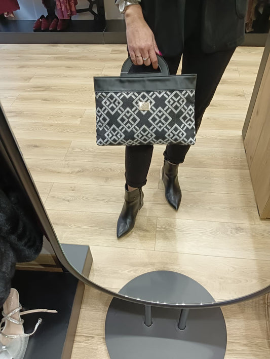 Τσάντα φάκελος Phaistos Black