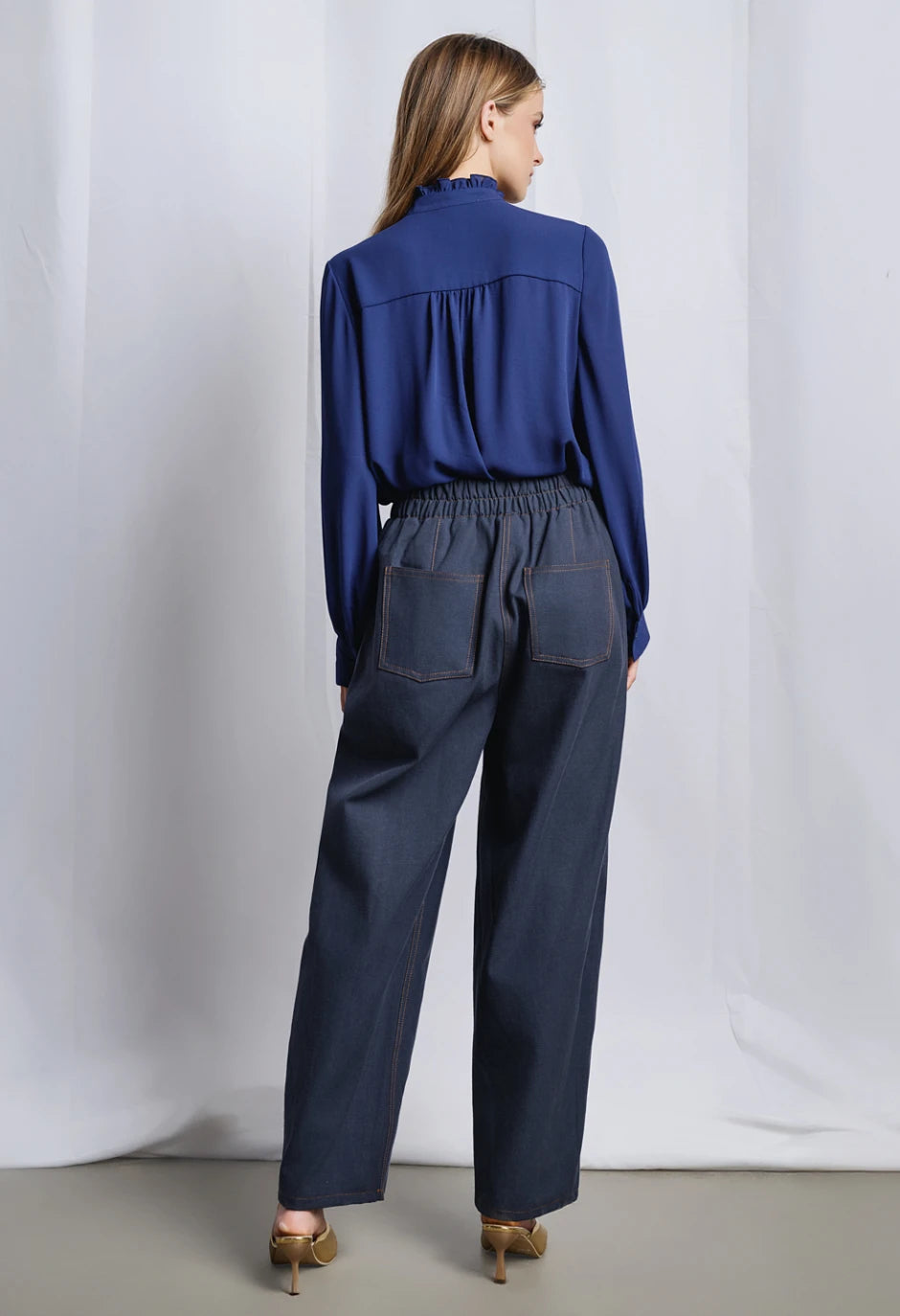 Παντελόνι Ίσιο με Τσέπες