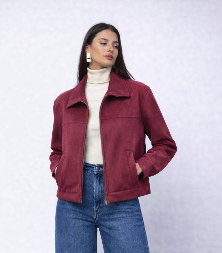 Μπουφάν σουέτ