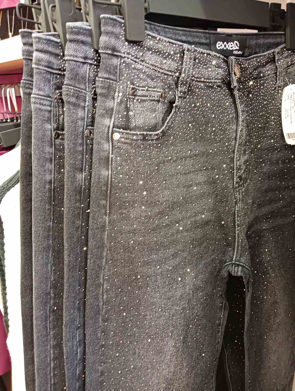 Παντελόνι τζιν με στρας