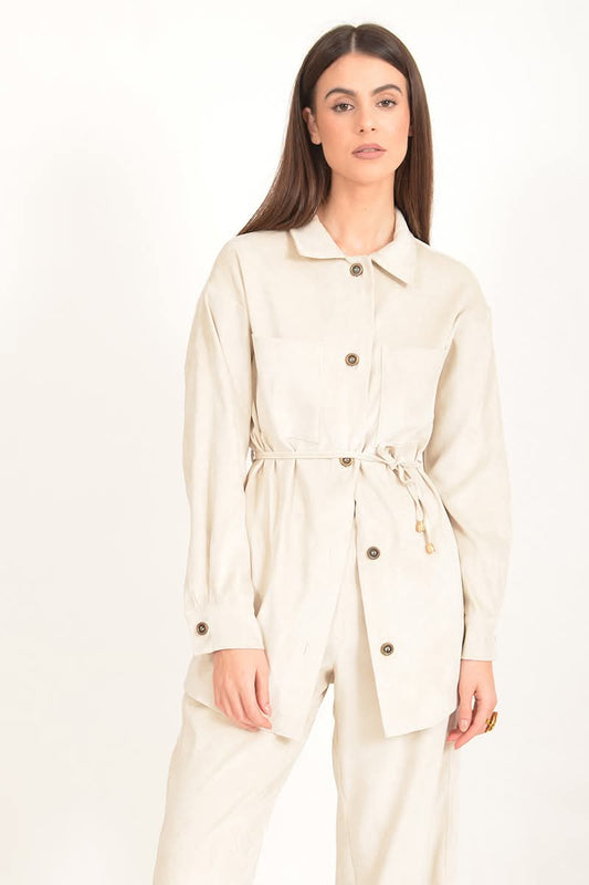 Πουκάμισο suede