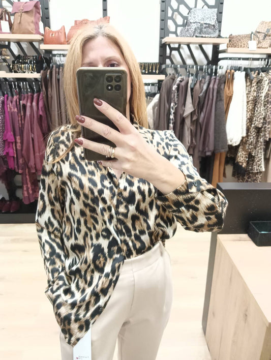 Πουκάμισο animal print