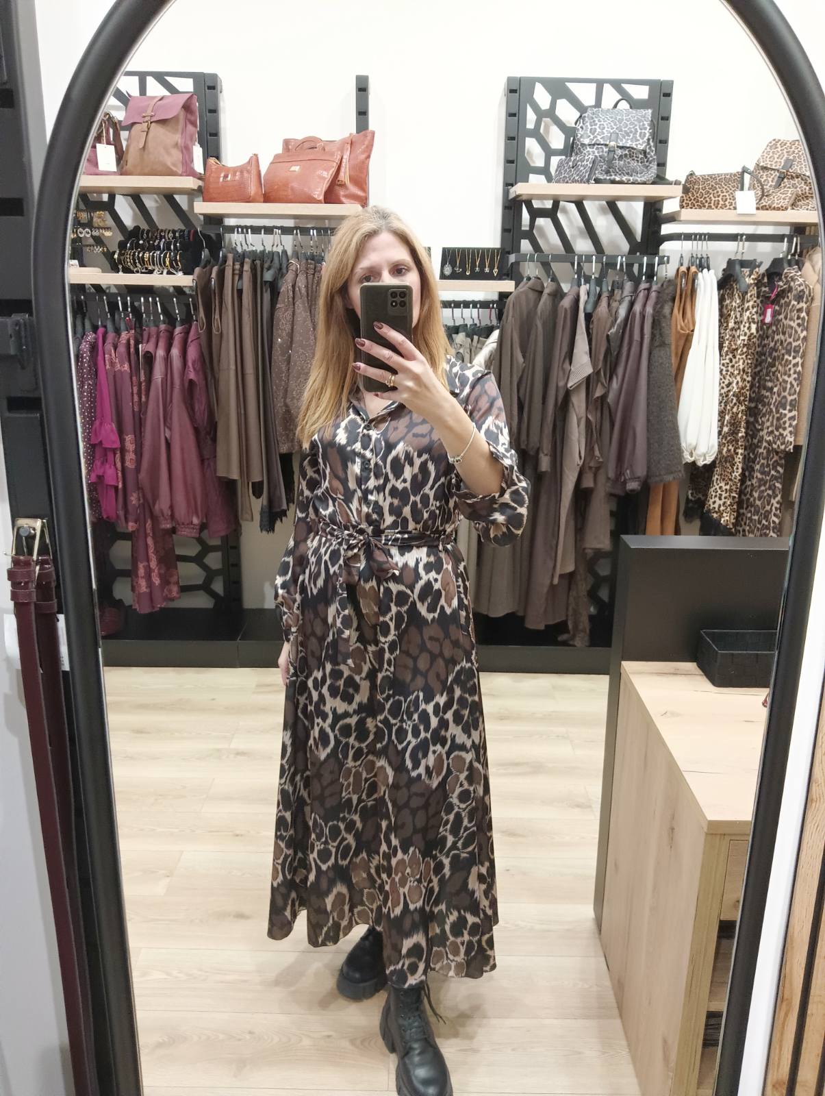 Φόρεμα Σατέν Maxi