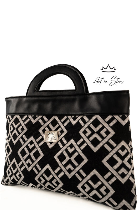 Τσάντα  φάκελος Phaistos Black