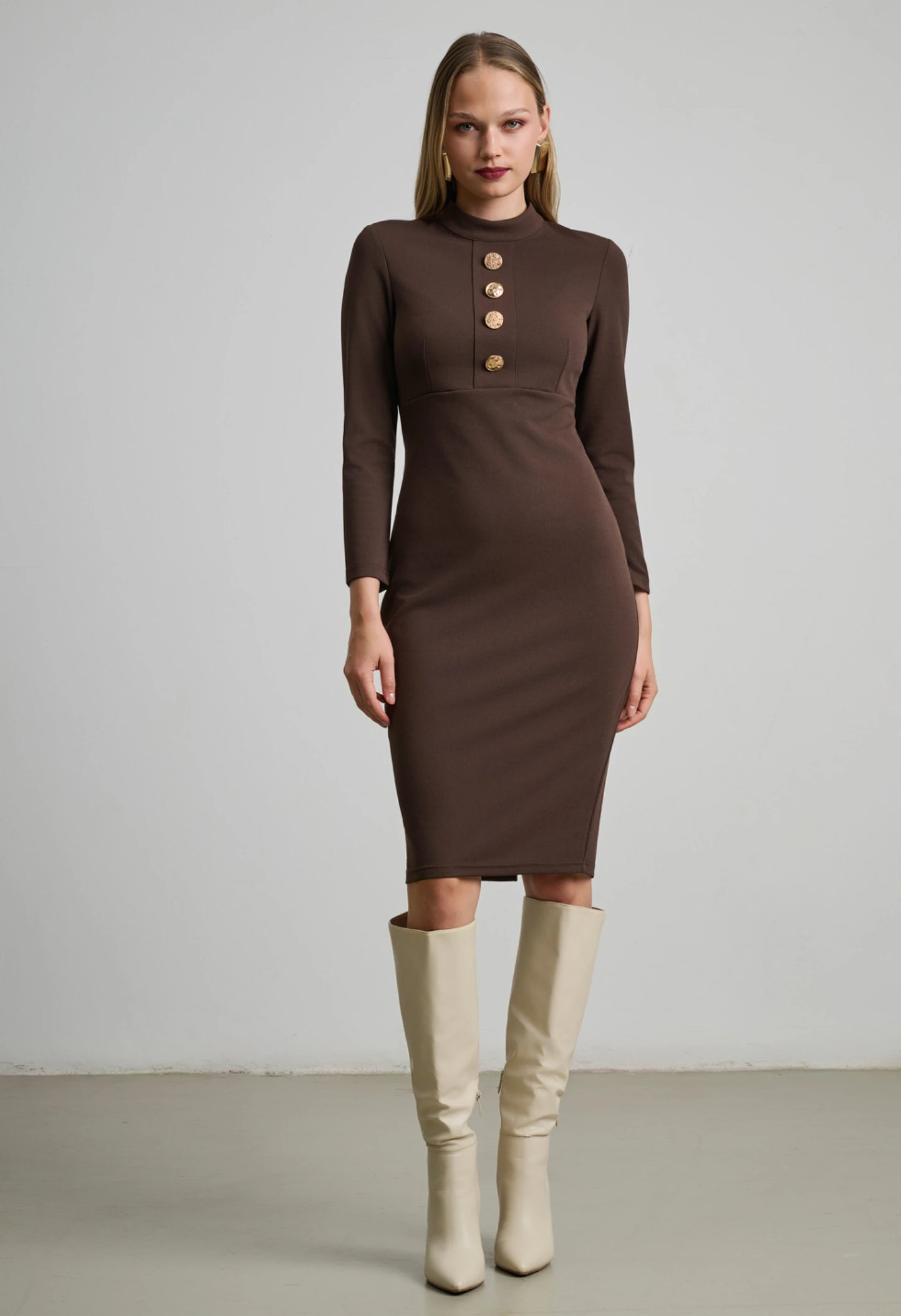 Φόρεμα με κουμπιά