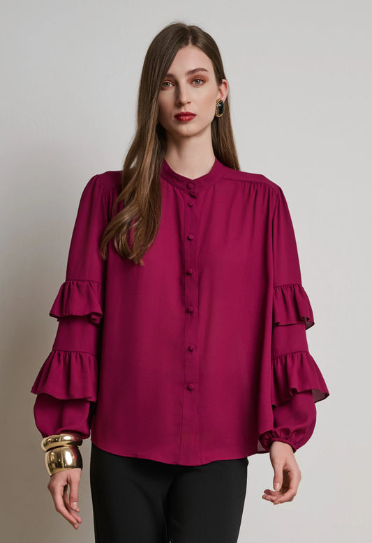 ΠΟΥΚΑΜΙΣΟ ΜΕ ΒΟΛΑΝ ΣΤΑ ΜΑΝΙΚΙΑ