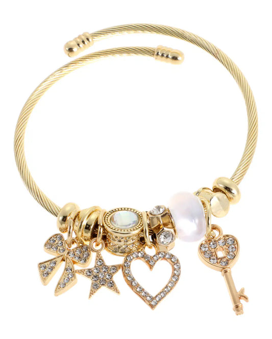 Βραχιόλι με καρδιά