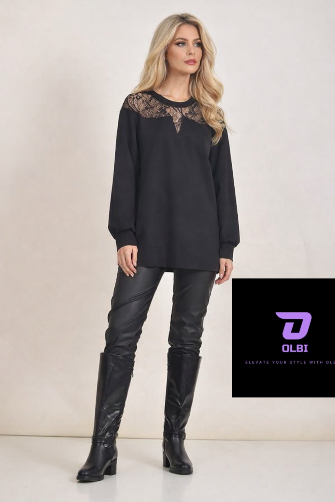 Μπλούζα με δαντέλα