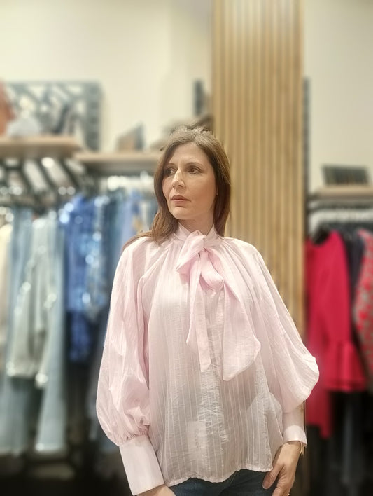 Μπλούζα με φιόγκο