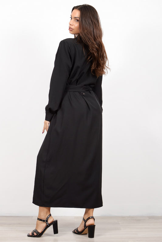 Φόρεμα Σεμιζιέ Μαύρο