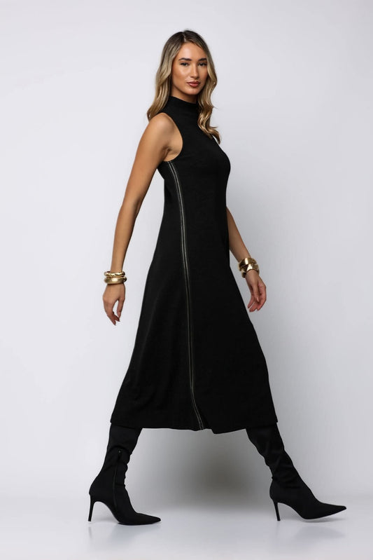 Φόρεμα lurex με τρέσα