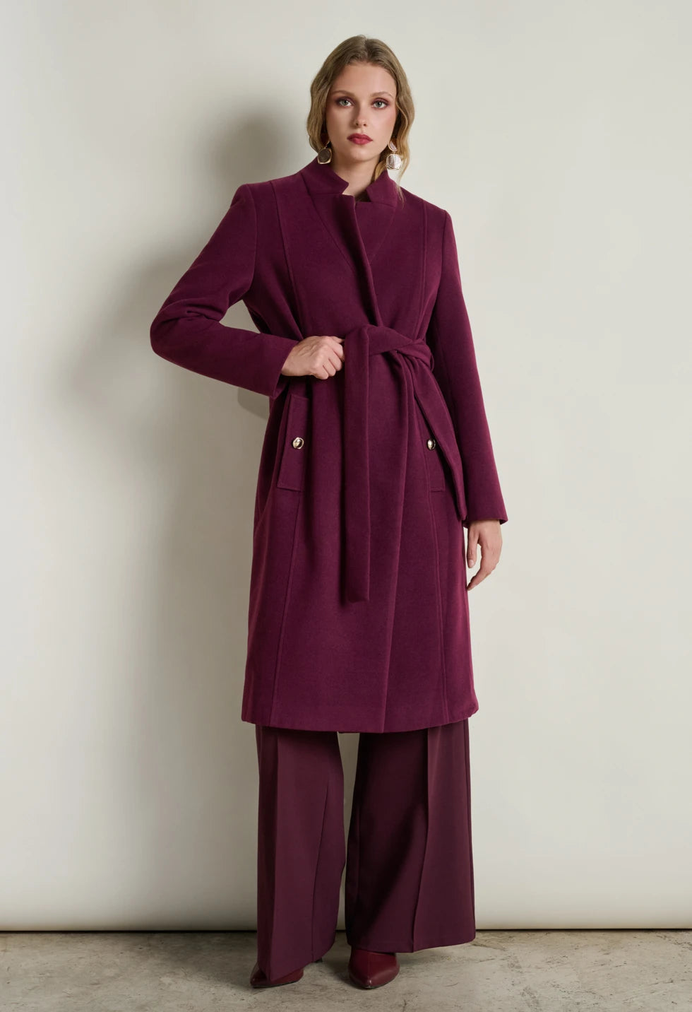 ΜΑΚΡΥ ΠΑΛΤΟ ΜΕ ΖΩΝΗ