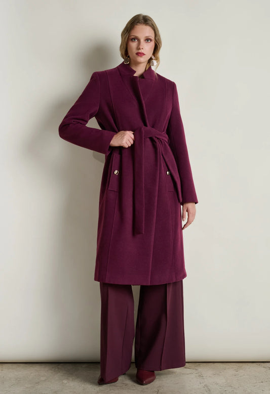 ΜΑΚΡΥ ΠΑΛΤΟ ΜΕ ΖΩΝΗ