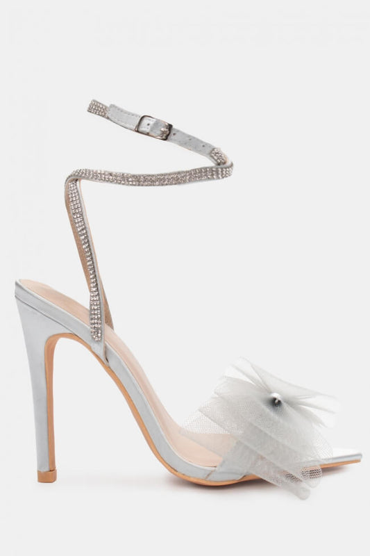 Πέδιλα με Διακοσμητικό Φιόγκο & Strass