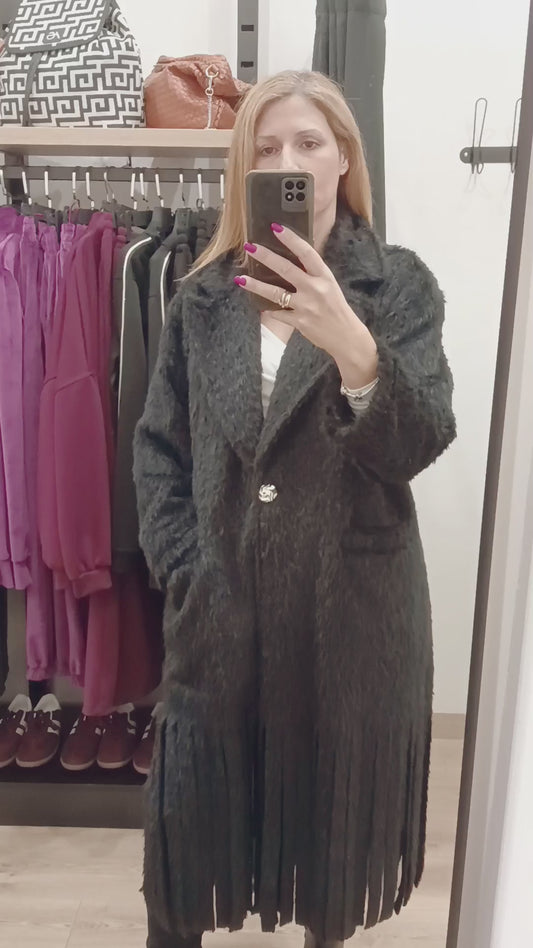 Παλτό από οικολογική γούνα